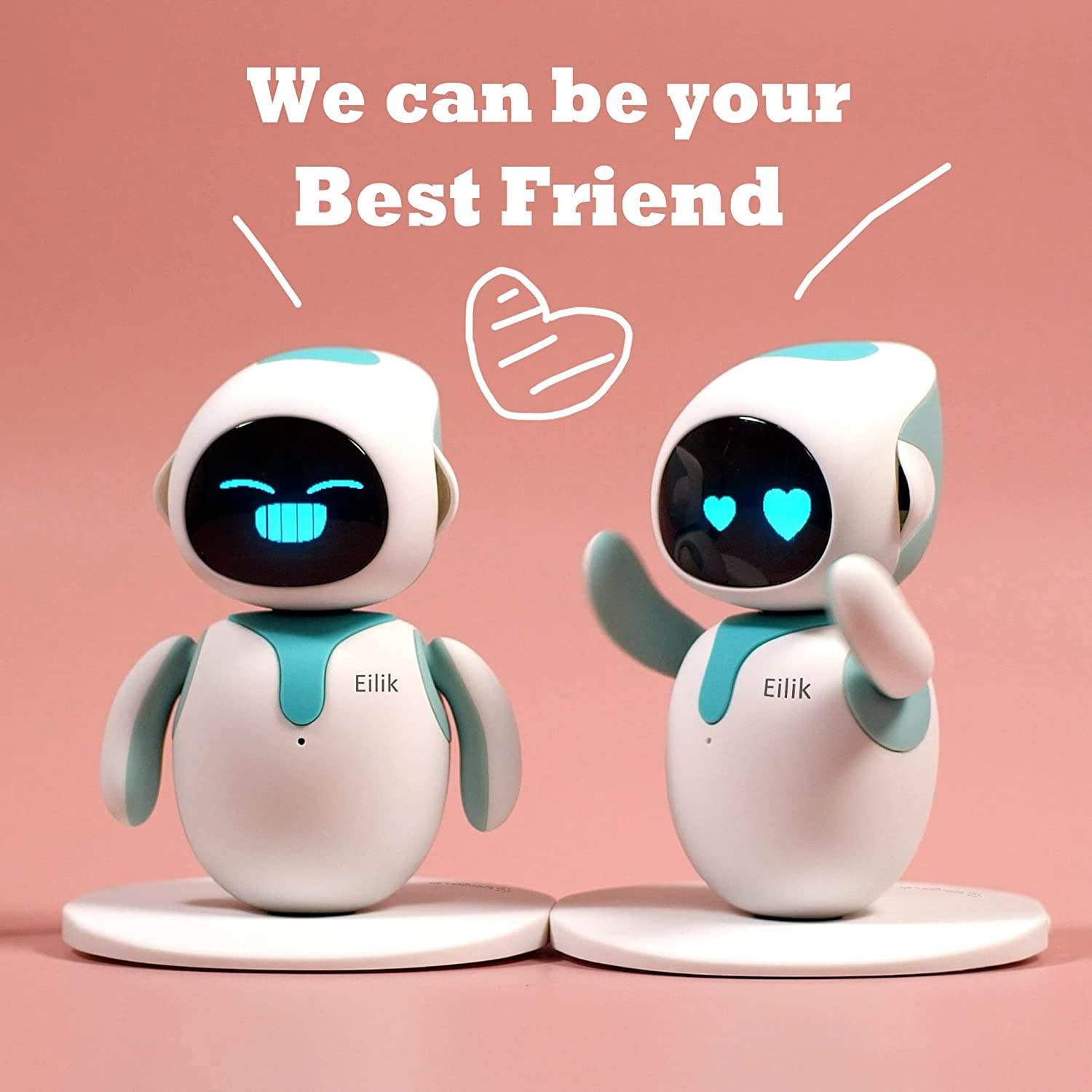 Eilikbot-Cute Robot Pets for Kids and Adults - BrandifyBay