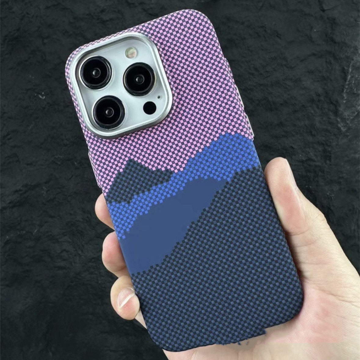 Magsafe Kafra Pattern Carbon Fiber Protective iPhone Case - BrandifyBay