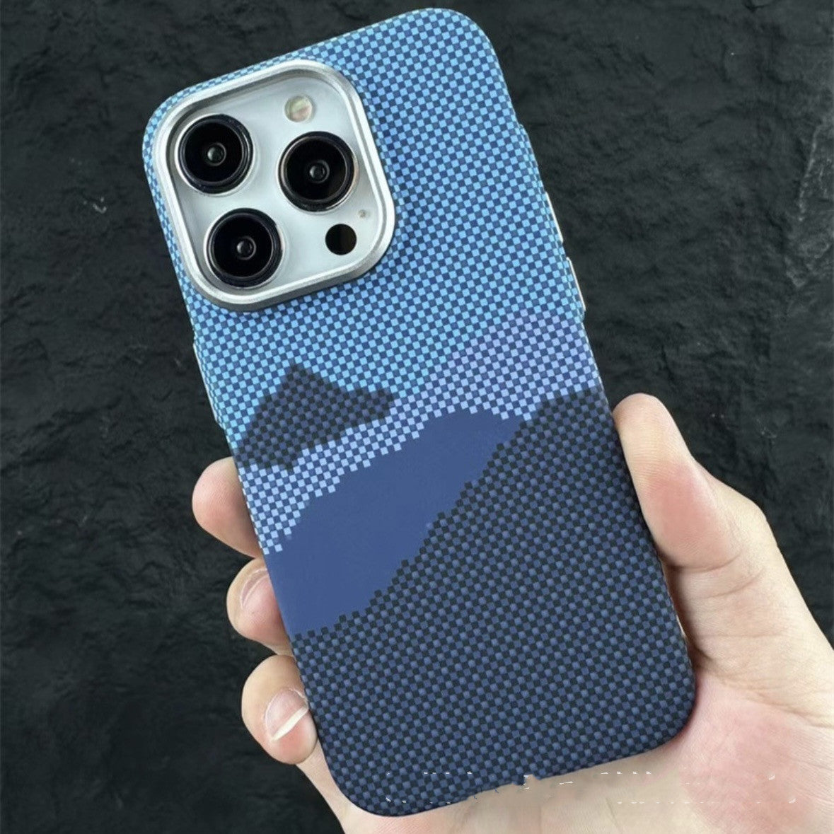 Magsafe Kafra Pattern Carbon Fiber Protective iPhone Case - BrandifyBay