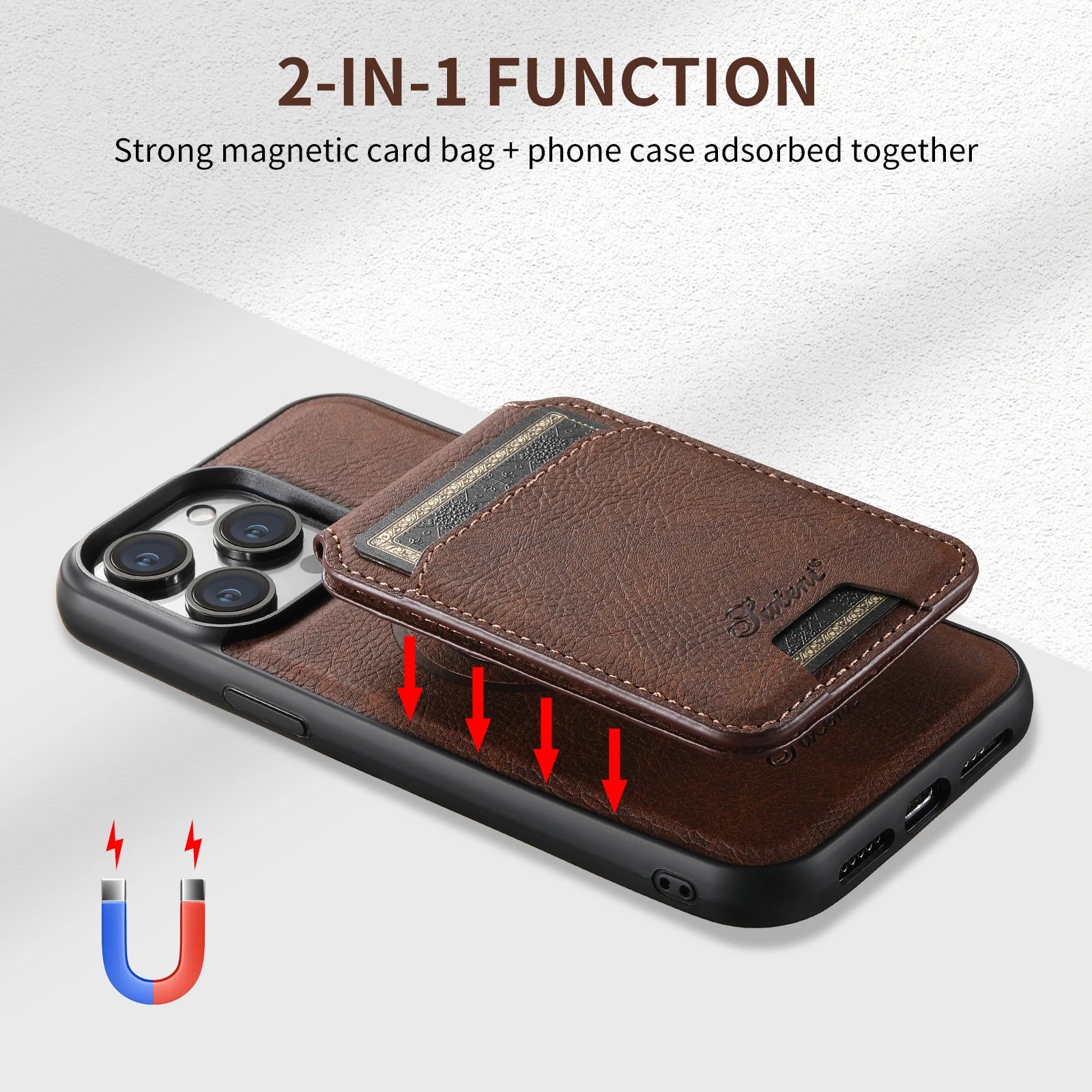 MagWallet Pro+: The Ultimate Magnetic Wallet Phone Case - BrandifyBay