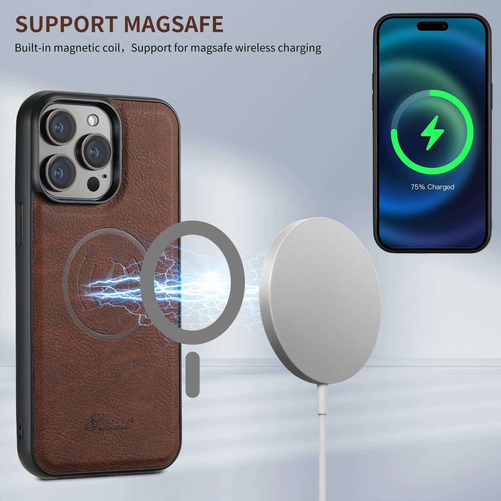 MagWallet Pro+: The Ultimate Magnetic Wallet Phone Case - BrandifyBay