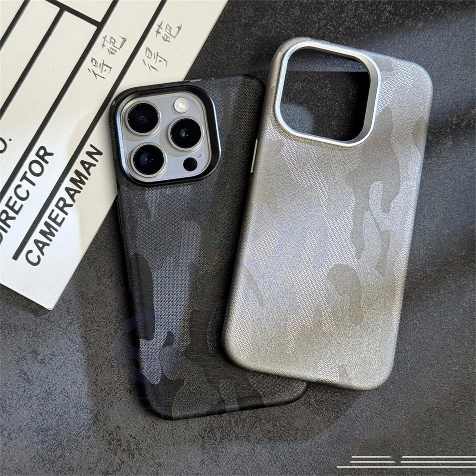 Luxury Camouflage Magsafe Shockproof Case For iPhone-USA - BrandifyBay