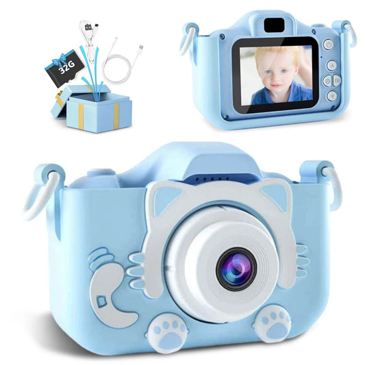 KittySnap- Mini Kids Digital Camera 1080P HD 2 inch for boys and girls - BrandifyBay