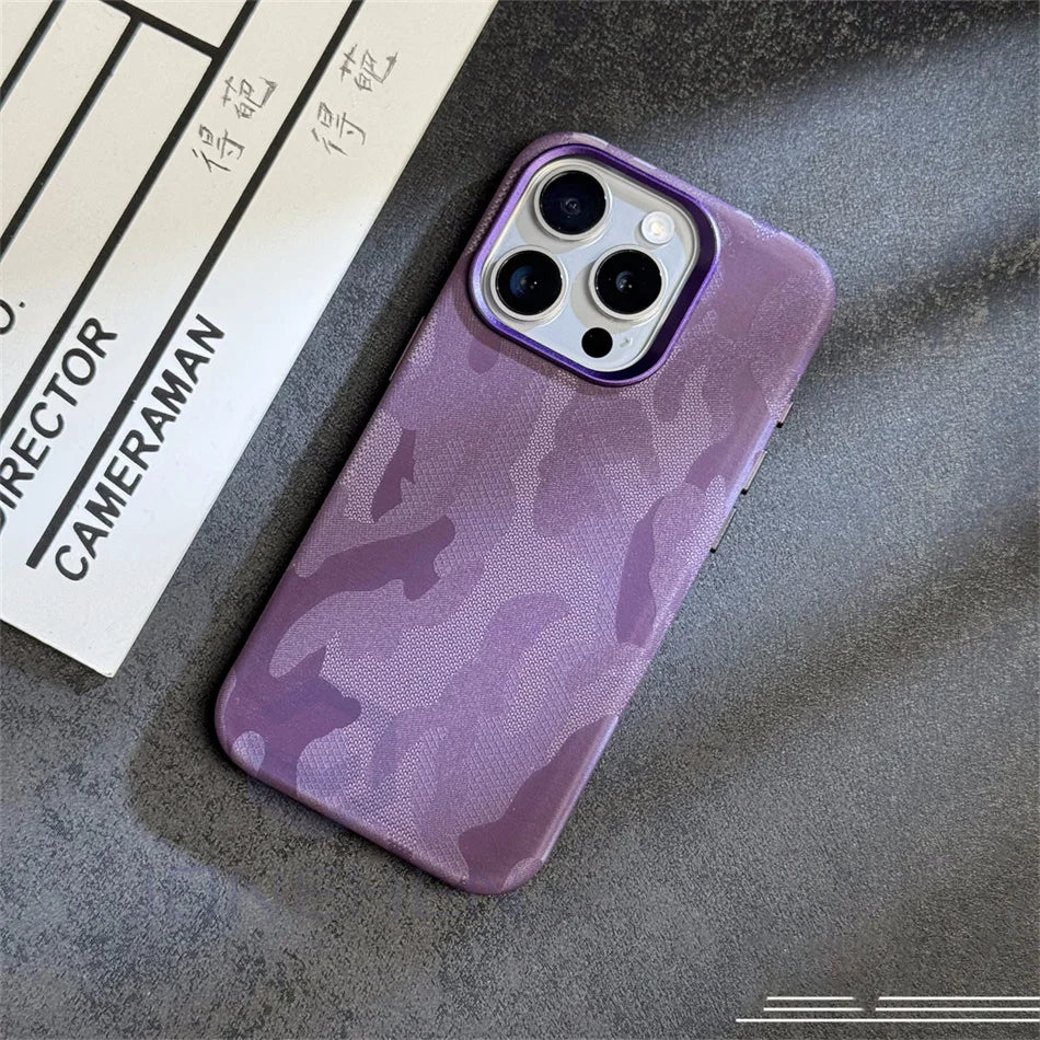 Luxury Camouflage Magsafe Shockproof Case For iPhone-USA - BrandifyBay