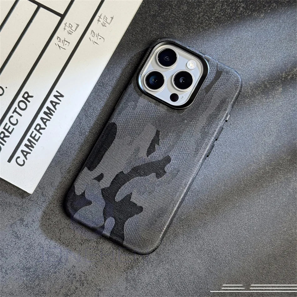 Luxury Camouflage Magsafe Shockproof Case For iPhone-USA - BrandifyBay