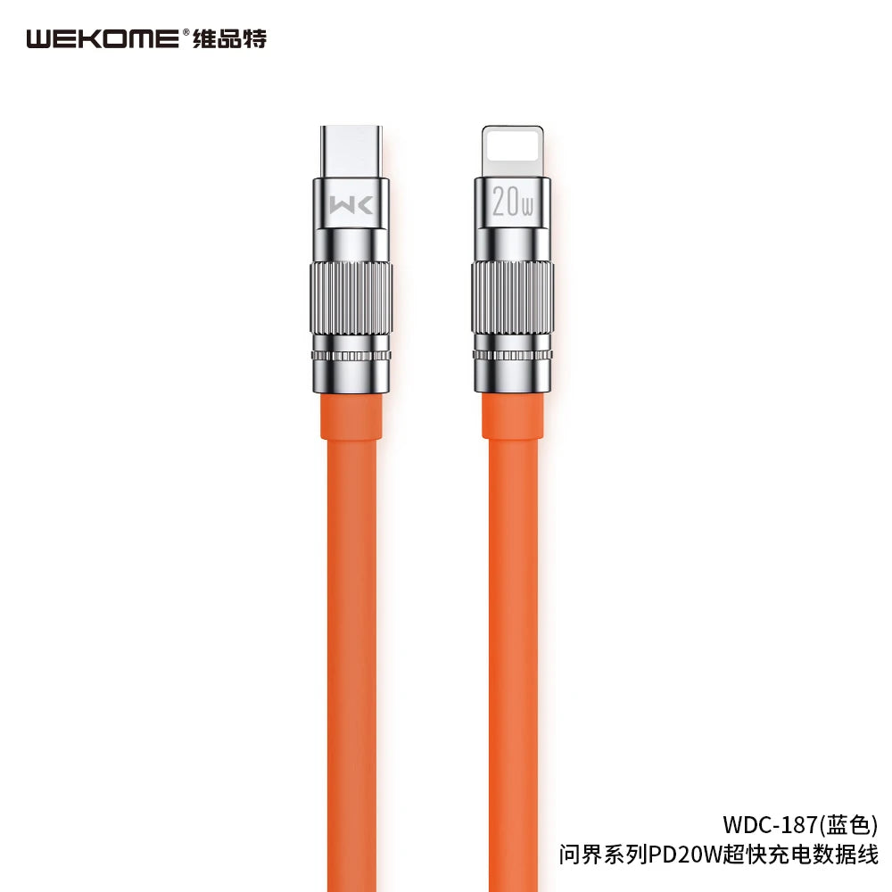 100W Fast Charging Lightning Liquid Silicone Cable - BrandifyBay