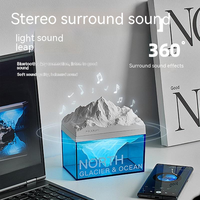 Bluetooth Speaker Glacier Night Light - BrandifyBay