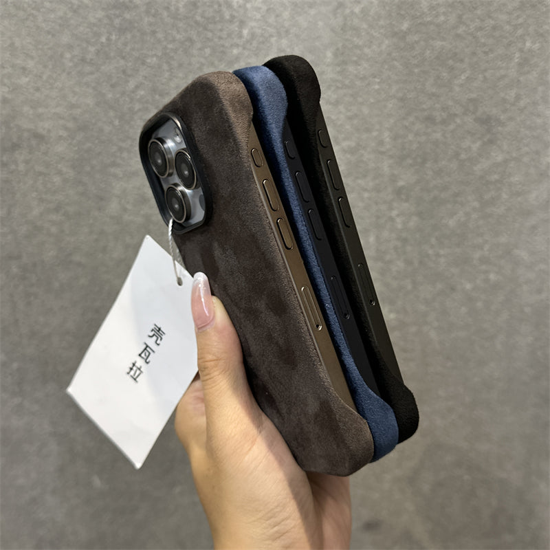 Borderless Leather Case for iphone- Magsafe - BrandifyBay