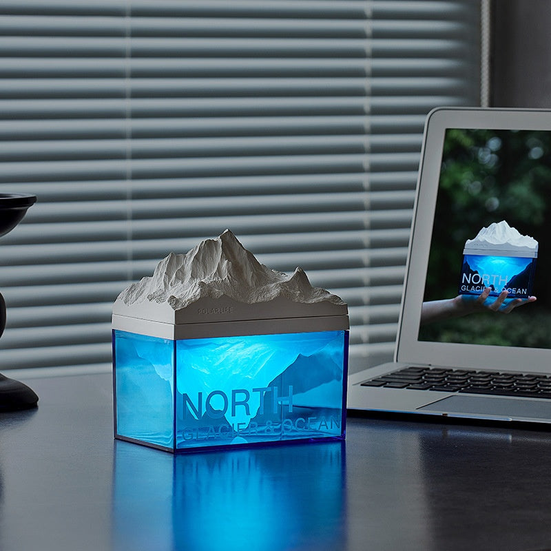 Bluetooth Speaker Glacier Night Light - BrandifyBay