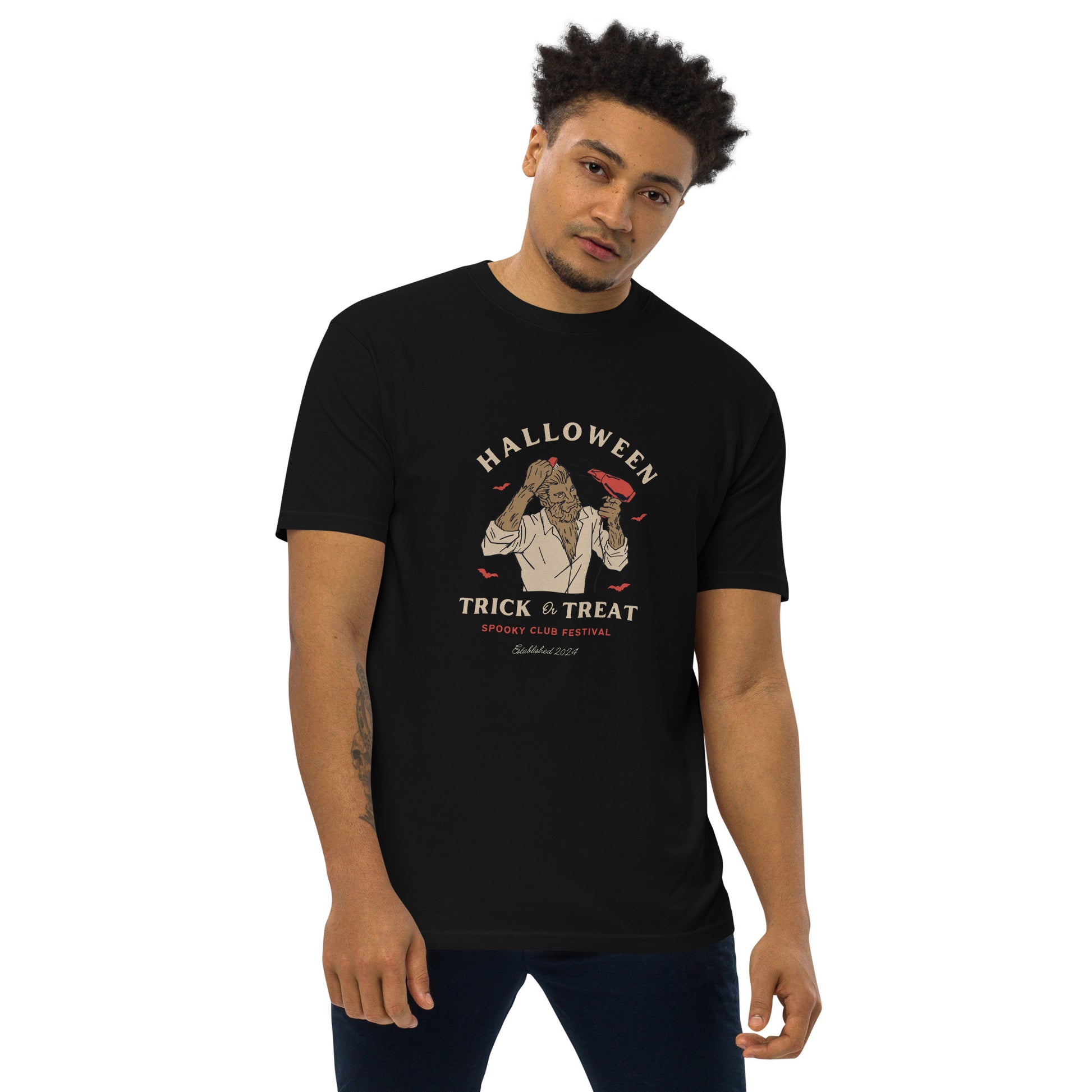 Urbanhoods Men’s Premium Heavyweight Haloween T-shirts - BrandifyBay