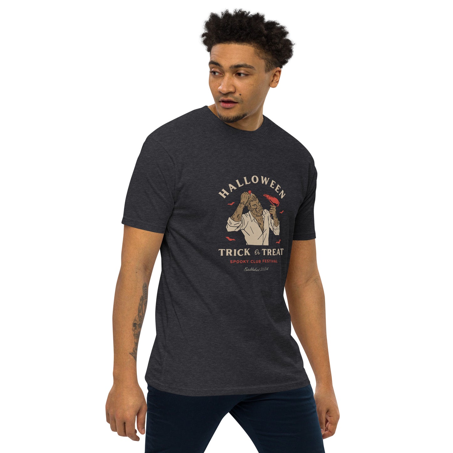 Urbanhoods Men’s Premium Heavyweight Haloween T-shirts - BrandifyBay