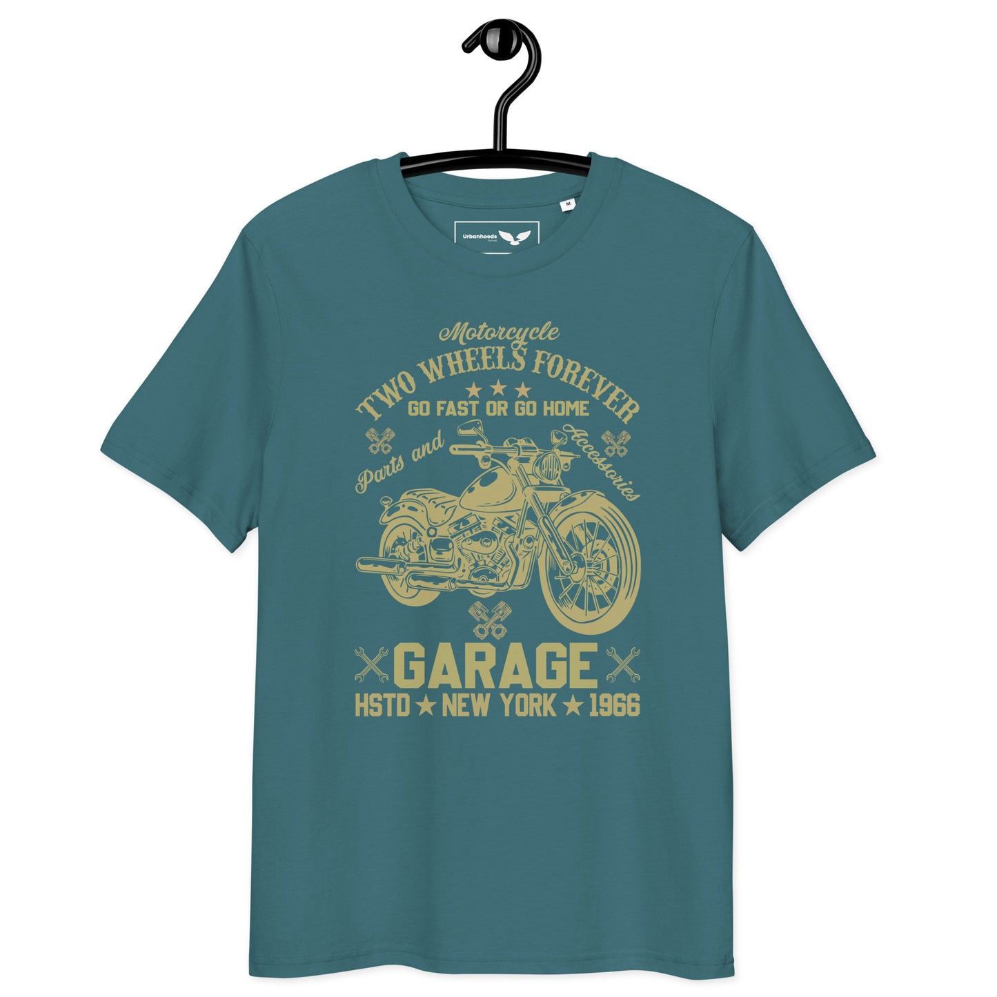 Urbanhood Motorcycle Unisex organic cotton t-shirt